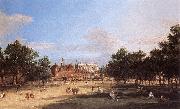 Charles Blechen London: the Old Horse Guards and Banqueting Hall, from St James s Park  cdc oil painting artist